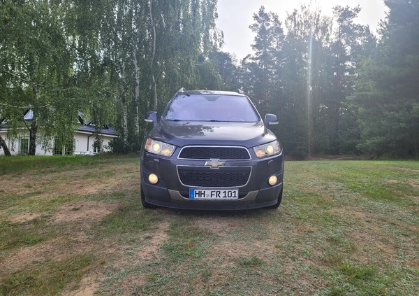 Chevrolet Captiva cena 36900 przebieg: 197642, rok produkcji 2012 z Człuchów małe 92